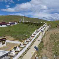 當你去了甘孜藏族自治州等地的9日遊
