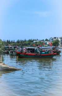 瓊海·潭門跨越時空，邂逅千年漁港之美  
瓊海潭門鎮，與博鰲一水相鄰，最著名的莫過於這裡剛捕撈上岸