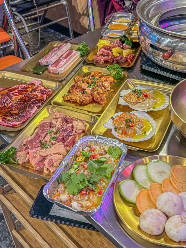 廣州新店丨體育西人均90炭爐烤肉
