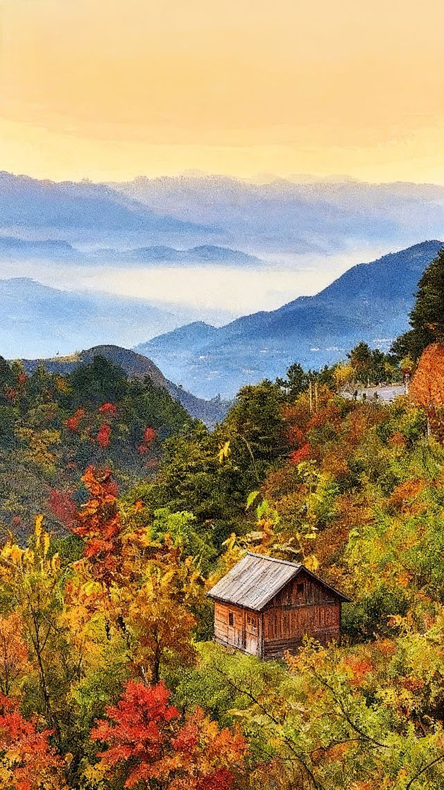 秦嶺之秋的 天花板 秦嶺之秋的 天花板
