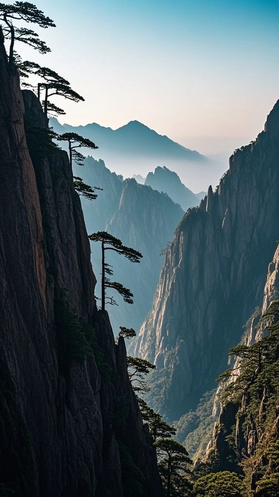 日出雲海黃山絕景