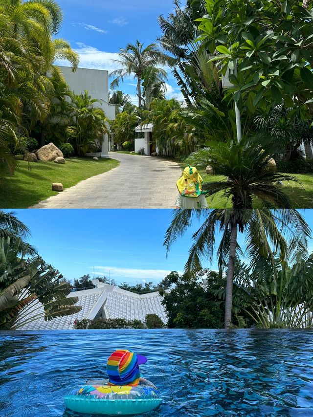 三亞避坑&種草｜亞龍灣迎賓館獨棟泳池別墅，情侶黨衝就對了