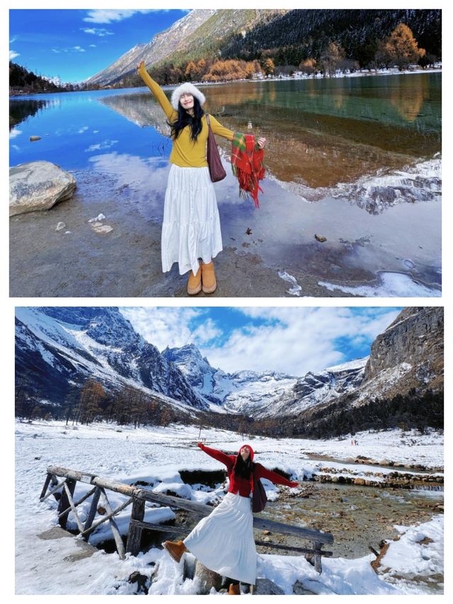 雪後的畢棚溝,美成了北歐 雪後的畢棚溝,美成了北歐