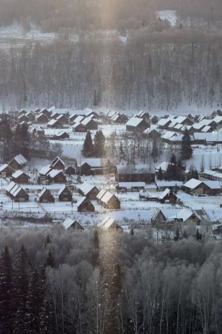 在阿勒泰看到禾木時空之門