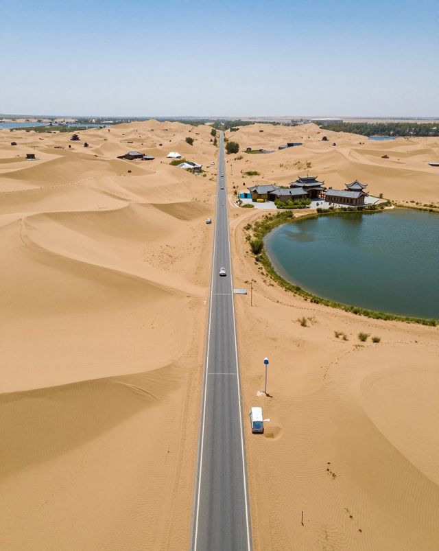 沙漠看海奇幻旅|一半沙漠一半湖的塞北秘境 沙漠看海奇幻旅|一半沙漠一半湖的塞北秘境