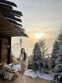 珠海下雪了在海邊拍一組冬日情書