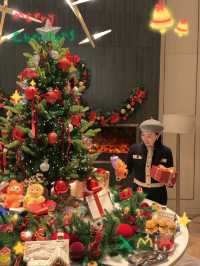 北京首都機場的聖誕驚喜來啦！