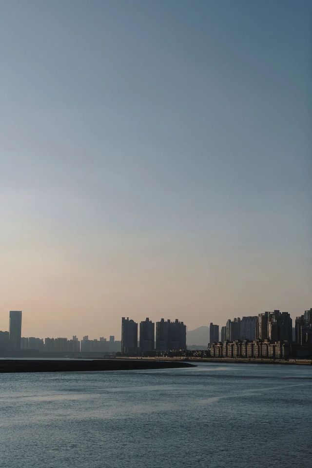 泉州日落天花板『東海泰禾廣場』粉色天空 泉州日落天花板『東海泰禾廣場』粉色天空