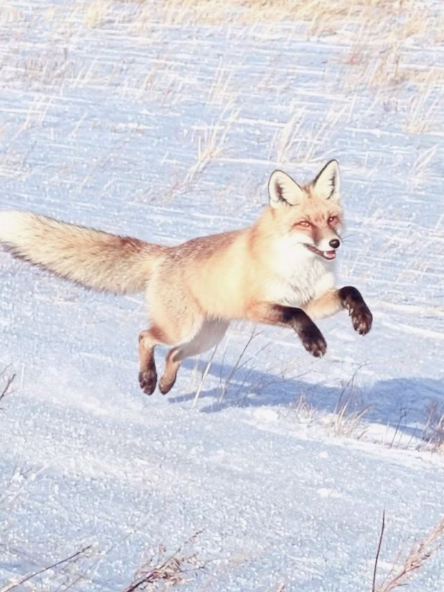 賽湖冬探:冰原上的毛茸茸精靈 賽湖冬探:冰原上的毛茸茸精靈