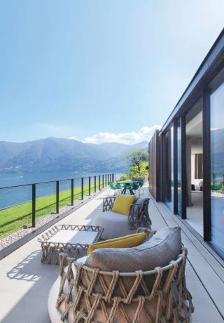 โรงแรมหรู II Sereno ที่ทะเลสาบโคโม่ ประเทศอิตาลี