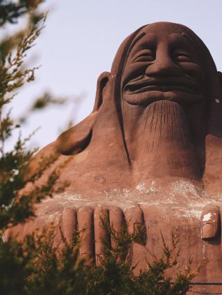 Giant Buddha Statue is Super Stunning! A Secret Oriental Zen Realm