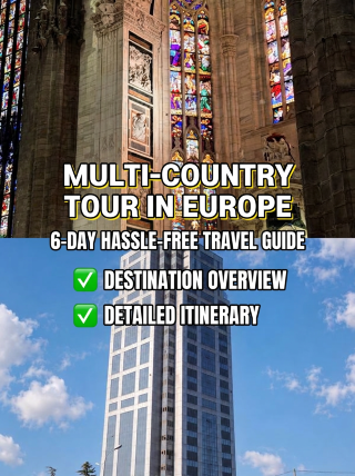 Save this hassle-free guide for a 6-day multi-country European tour