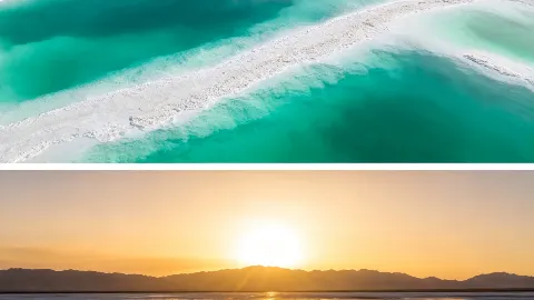 ทะเลสาบมรกตต้าไฉตั้น | พิกัดลับสีน้ำสุดอลังการแห่งชิงไห่ 🌊 — traveler post in เก้อร์มู่