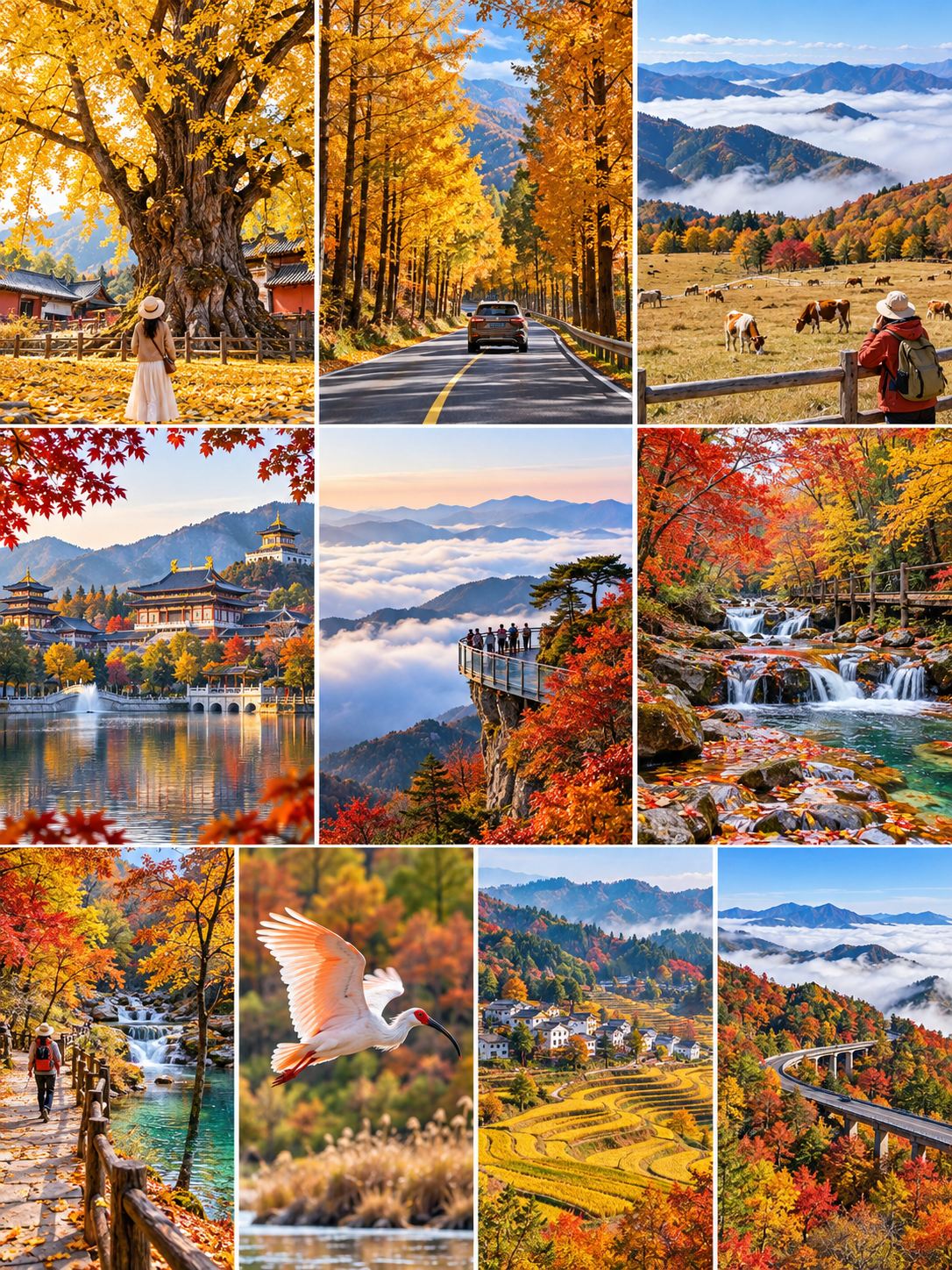 7-Day Qinling Autumn Foliage Tour | The Ultimate Liuba Loop to Experience All of Southern Shaanxi's Late Autumn