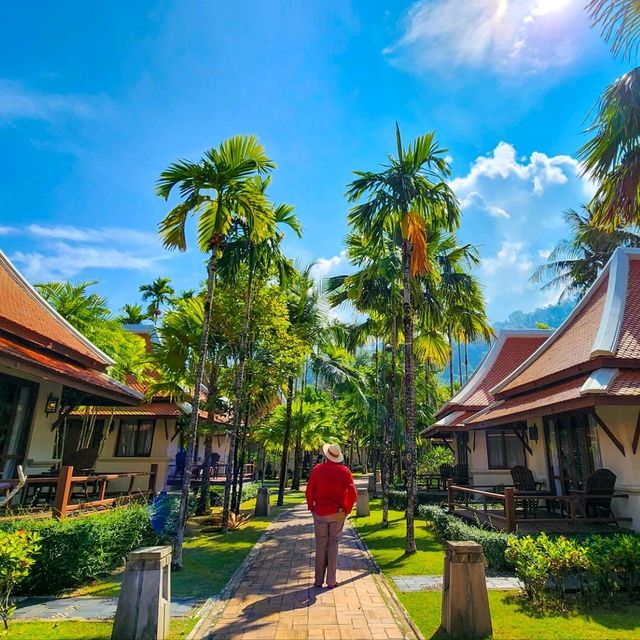 นอนริมหาดพระอาทิตย์​ตกทะเลสวยๆที่เขาหลัก ลากูุน่า