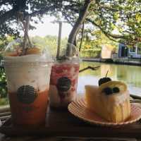 Natura cafe คาเฟ่&ร้านอาหาร ในสวนลิ้นจี่