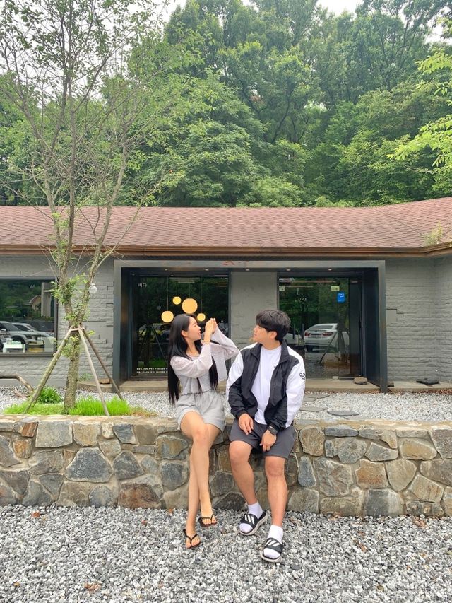 숲멍 가능한 카페 ⛰⛰🌿🌱🌴