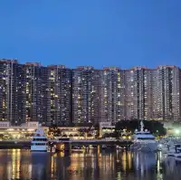 美麗的落日餘暉😍黄金海岸海豚廣場