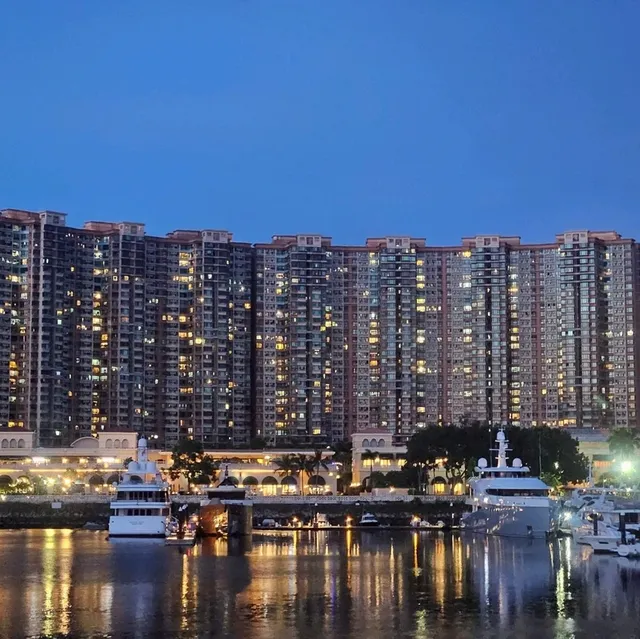 美麗的落日餘暉😍黄金海岸海豚廣場