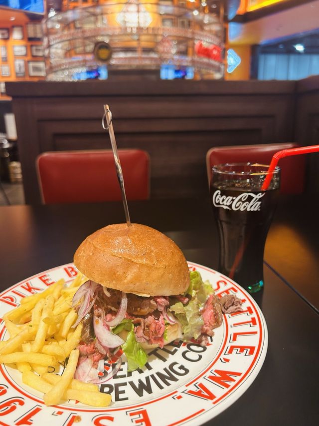 プライオリティパスでハンバーガーが無料❤︎