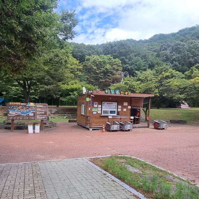 무료로 이용 금오산도립공원야영장