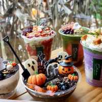 เปิดแล้ว Halloween Season at CHAN nature cafe'