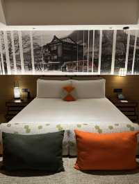 In room onsen at Hotel Indigo Hakone Gora