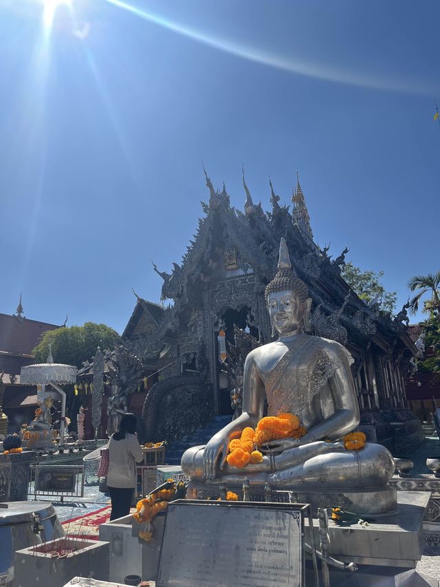 금말고 은으로 된 실버 사원!🪷 TV에도 나온 치앙마이 핫한 관광지 왓 스리수판