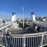沖縄🏝那覇からフェリーで久米島へ✨久米商船⛴