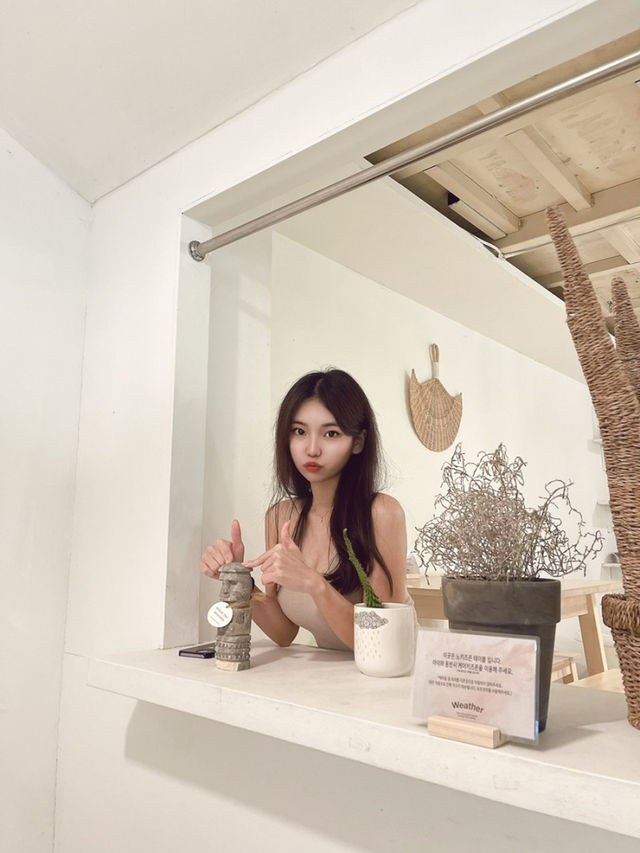 동남아에 온 듯한 인스타 감성 하남 카페 ‘카페 웨더’  🌴