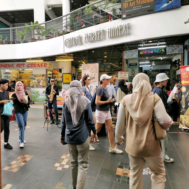 Cultural walk at Central Market, KL