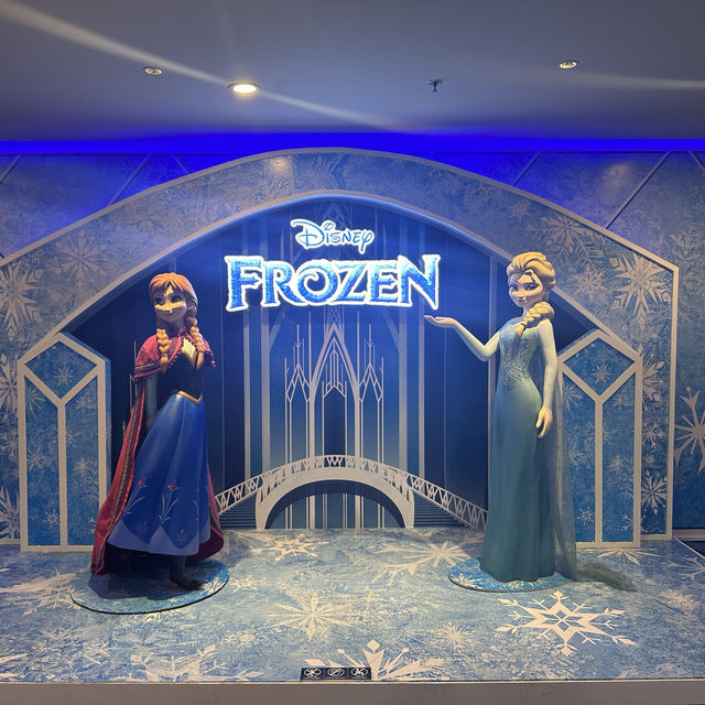 Frozen Exhibition at Disney100 Village 