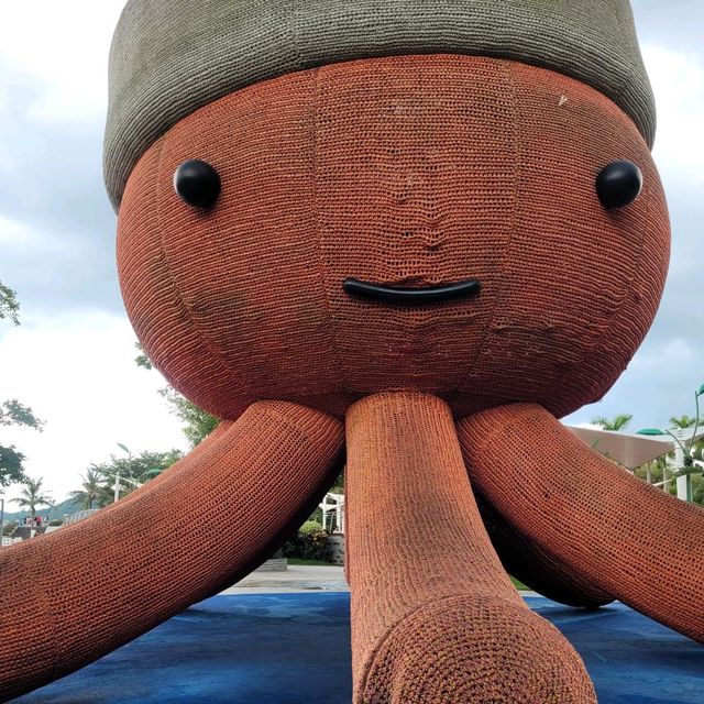 鹽田中央公園，海邊漫步的一天🏝️