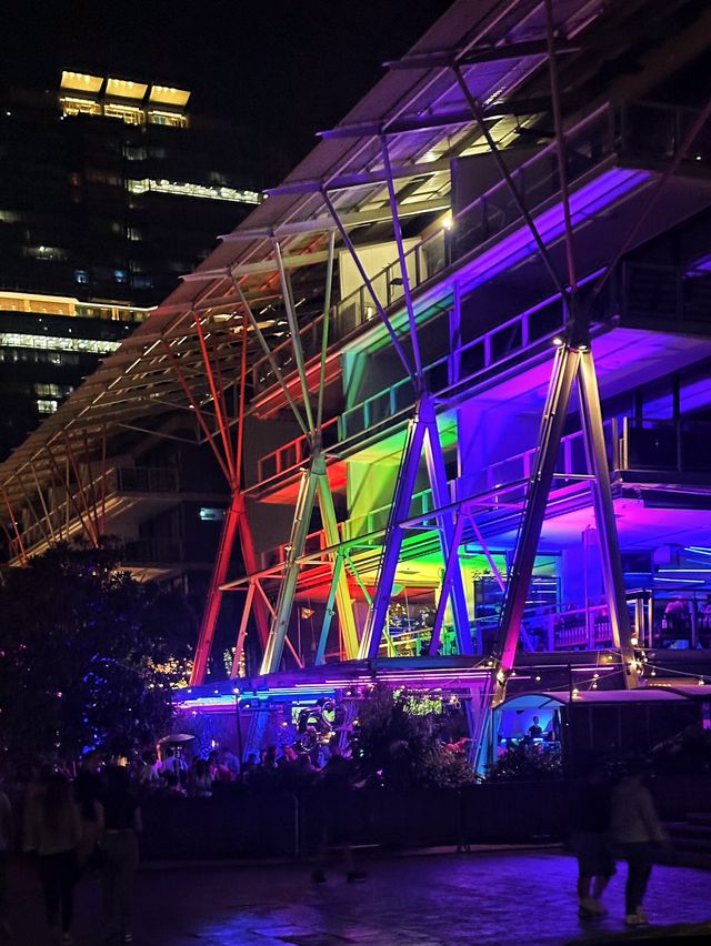 [雪梨] 享受悠閒的海港風景 絕美夜景搭配精彩煙火-達令港