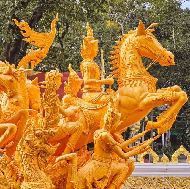 ชมความงามวัดพระธาตุหนองบัว จ.อุบลราชธานี