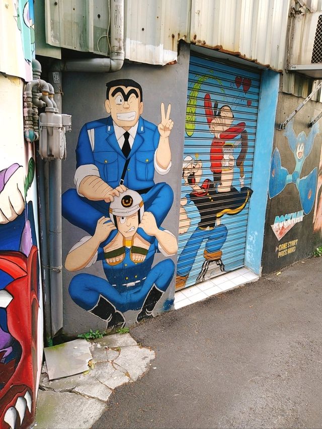 台中動漫彩繪巷