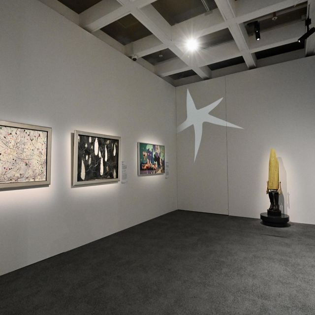 香港藝術館展出西班牙現代藝術大師米羅作品