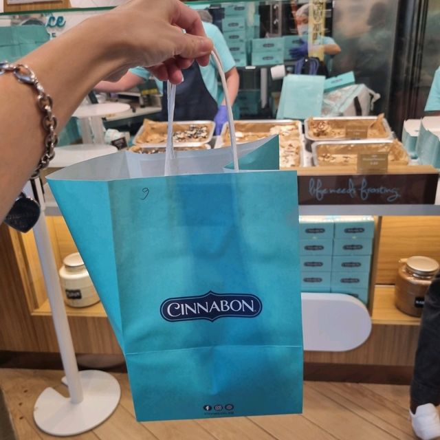 Newly Opened Cinnabon in Singapore