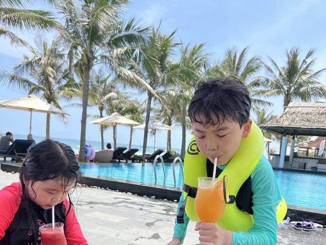 다낭 비치전망 수영장 멜리아비치 리조트!