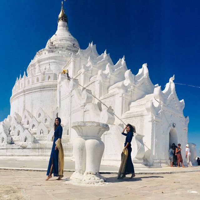 White Pagoda with nice view