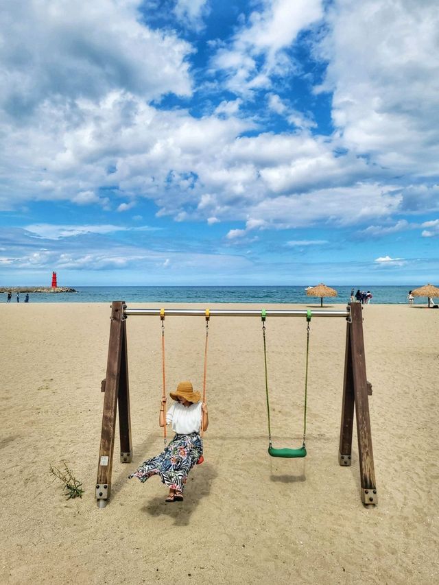 양양 여름여행 코스로 빠질수 없는 낙산비치🏖