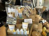 北海道・小樽。限定のかぼちゃ🎃ソフトクリームが美味しいお店『COTARU』