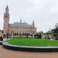 🇳🇱荷蘭海牙🏰☮️❤️‍🔥 Peace Palace（和平宮）♾️ 🔥World Peace Flame（世界和平火焰）