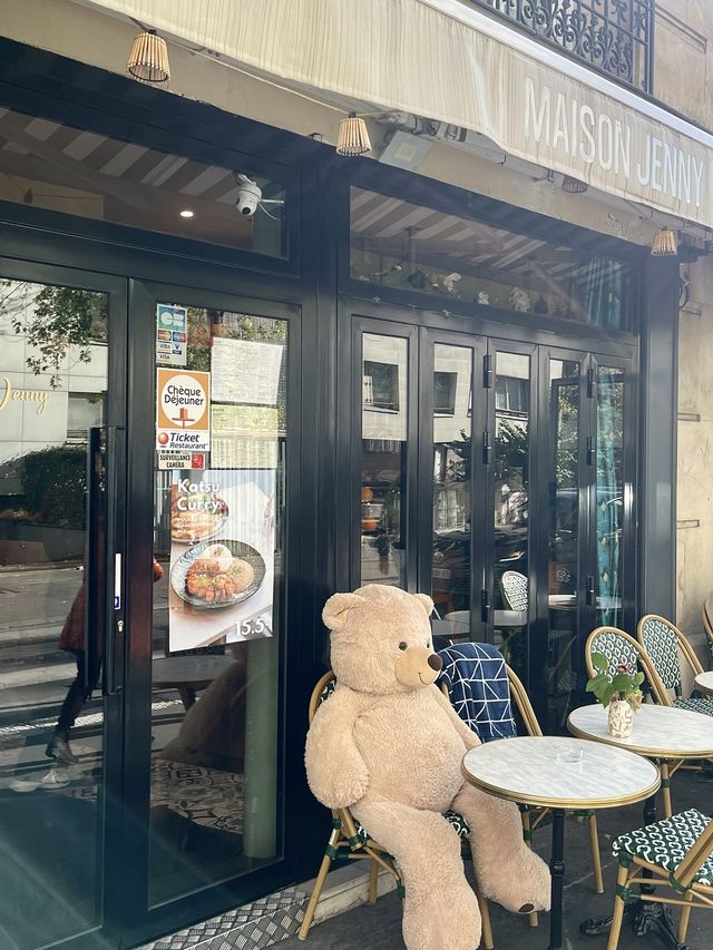法國巴黎可愛小熊打卡brunch店-Maison Jenny