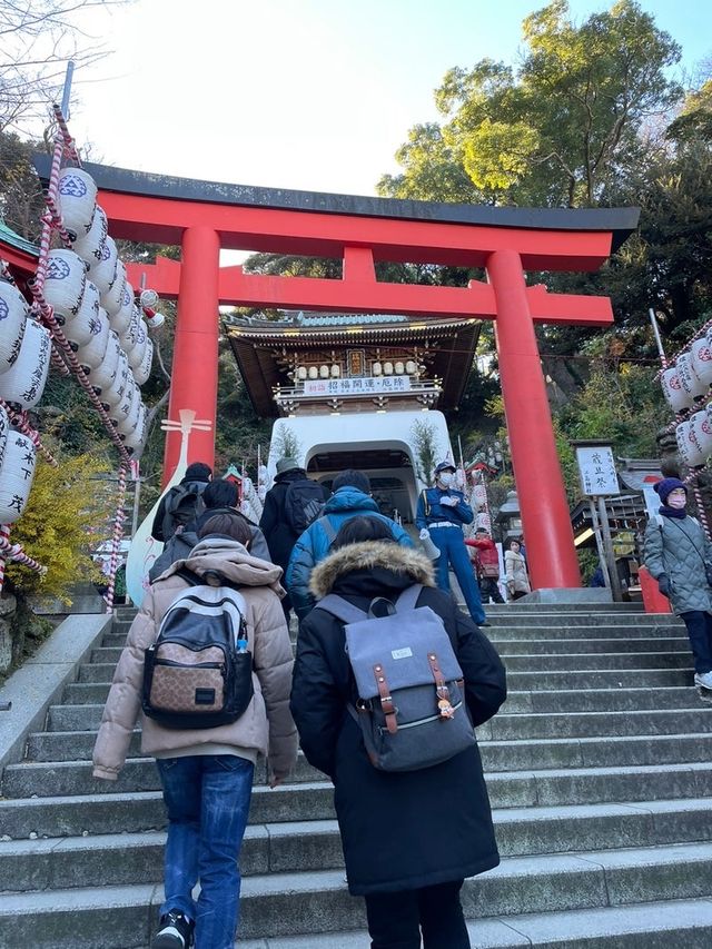 【神奈川県/江島神社】海を眺めて初詣