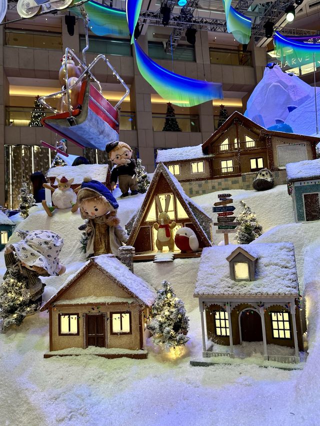 ❄️中環置地廣場-以雪地為主題既聖誕佈置🎄