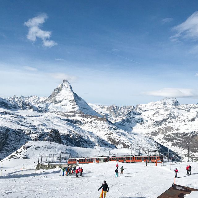 Stunning View of Matterhorn from Gornergrat