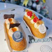 《香港探店上環必食甜點閃電泡芙》