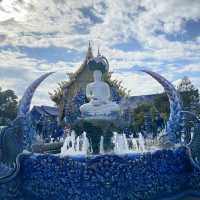 วัดร่องเสือต้น (วัดสีน้ำเงิน )จังหวัดเชียงราย