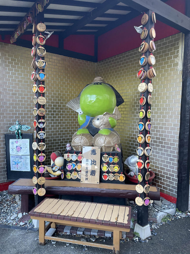 下呂溫泉街♨️｜青蛙布丁、青蛙神社，尋找青蛙之旅🐸